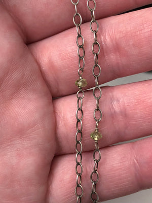 Peridot Necklace - Necklace - AlphaVariable