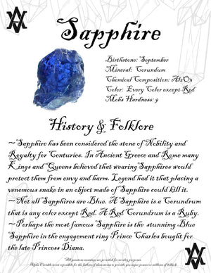 Sapphire Ring - Ring - AlphaVariable