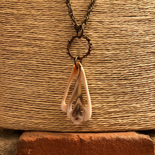 Sea Shell Necklace - Necklace - AlphaVariable