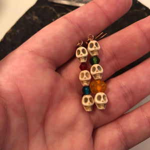 Skull Earrings - earrings - AlphaVariable