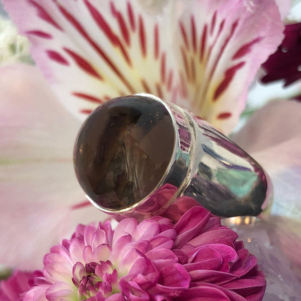 Smokey Quartz Ring - Ring - AlphaVariable