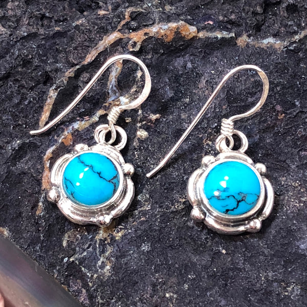 Turquoise Earrings - Earrings - AlphaVariable