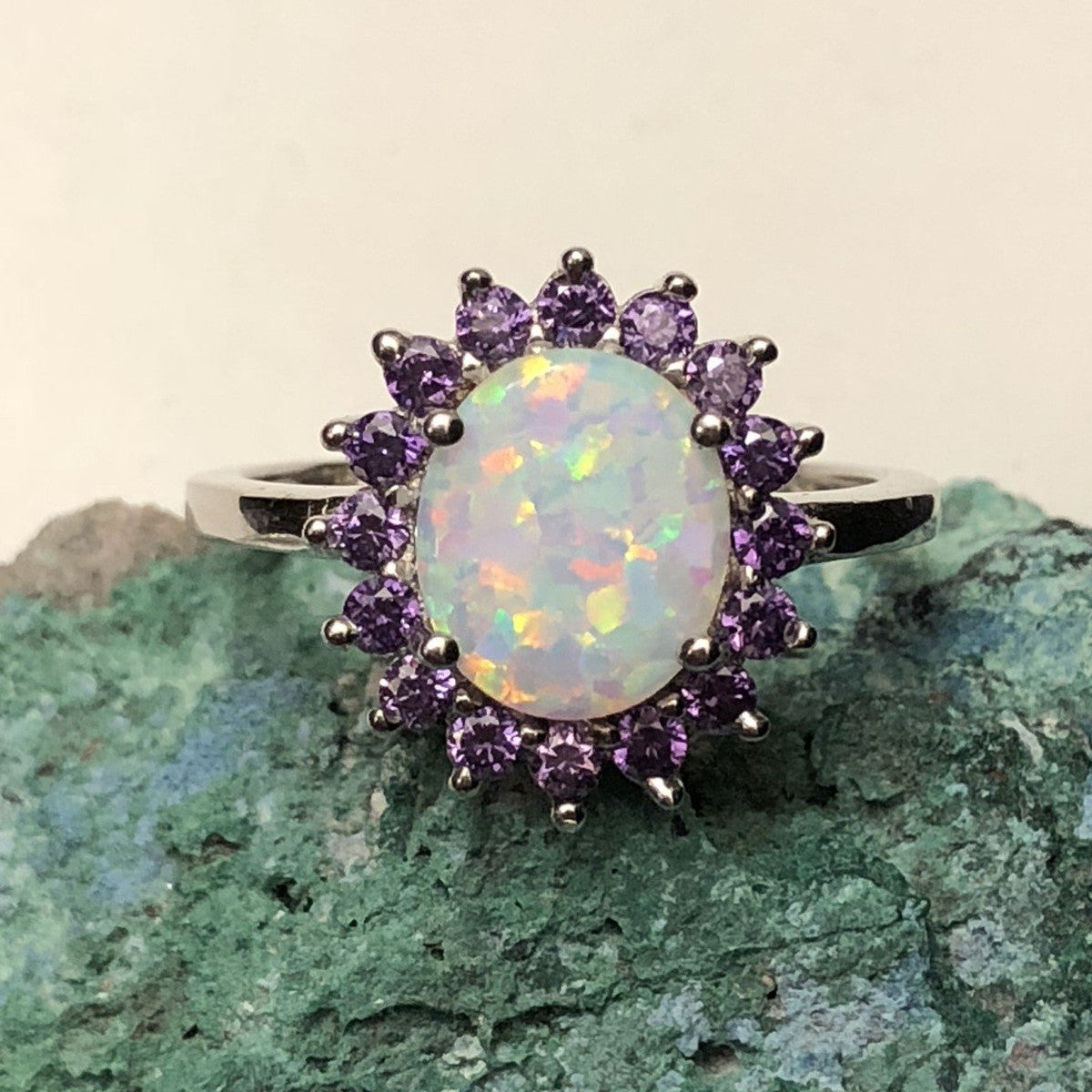 Opal Amethyst Ring AlphaVariable