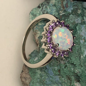 Opal Amethyst Ring - Ring - AlphaVariable