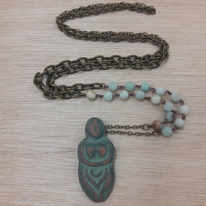 Woman Warrior Necklace - Necklace - AlphaVariable