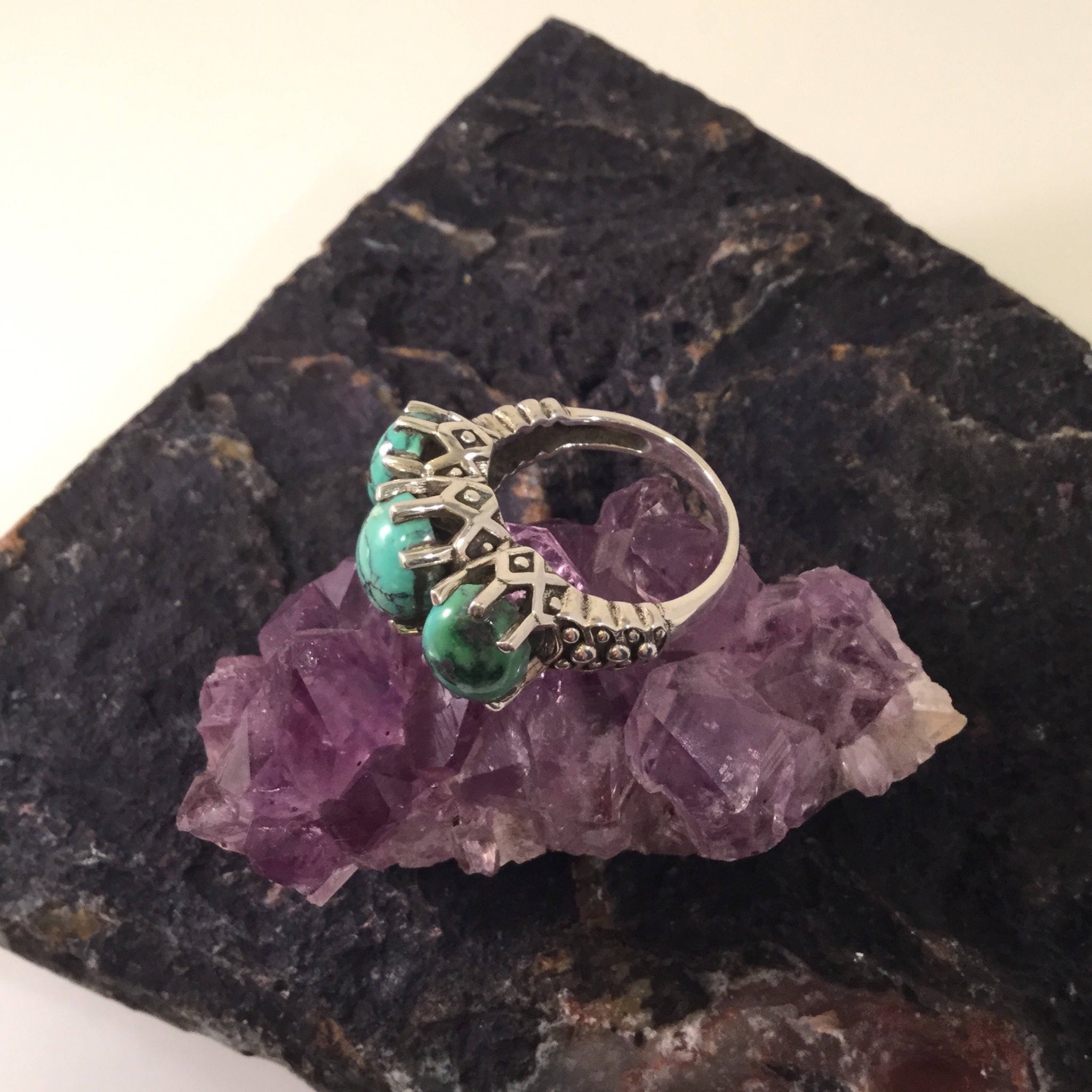 Turquoise Ring - Ring - AlphaVariable