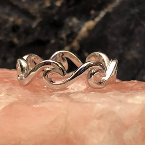 Wave Band Ring - Ring - AlphaVariable