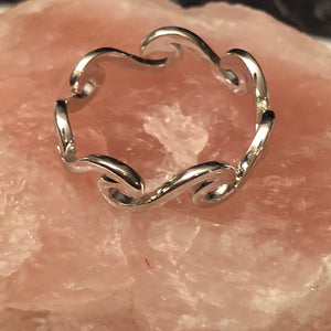 Wave Band Ring - Ring - AlphaVariable