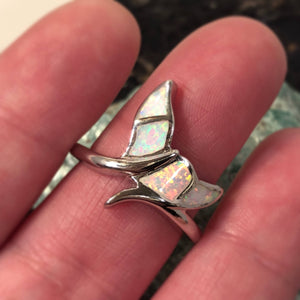 Opal Whale Tail Ring - Ring - AlphaVariable